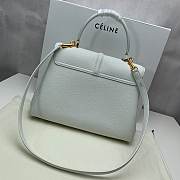 CELINE MEDIUM 16 BAG WHITE 187373 SIZE 32 x 23.5 x 13 CM - 4