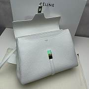 CELINE MEDIUM 16 BAG WHITE 187373 SIZE 32 x 23.5 x 13 CM - 3
