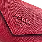 PRADA MONOCHROME BAG FIERY RED 1BD127 SIZE 21×14×10 CM - 2