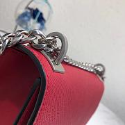 PRADA MONOCHROME BAG FIERY RED 1BD127 SIZE 21×14×10 CM - 3