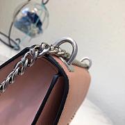 PRADA MONOCHROME BAG POWDER PINK 1BD127 SIZE 21×14×10 CM - 6