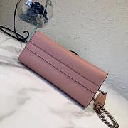 PRADA MONOCHROME BAG POWDER PINK 1BD127 SIZE 21×14×10 CM - 5