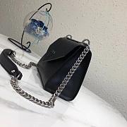 PRADA MONOCHROME BAG BLACK 1BD127 SIZE 21×14×10 CM - 2