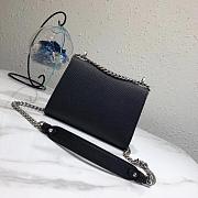 PRADA MONOCHROME BAG BLACK 1BD127 SIZE 21×14×10 CM - 3