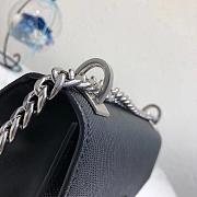 PRADA MONOCHROME BAG BLACK 1BD127 SIZE 21×14×10 CM - 4