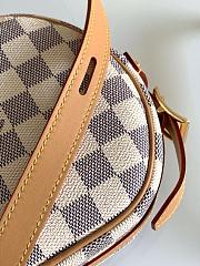 LV Boite Chapeau Souple PM Damier Azur Beige 17CM - 4