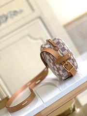 LV Boite Chapeau Souple PM Damier Azur Beige 17CM - 6