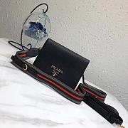 PRADA LEATHER SHOULDER BAG 1BD102 SIZE 20×14×5 CM - 1