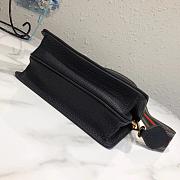 PRADA LEATHER SHOULDER BAG 1BD102 SIZE 20×14×5 CM - 2