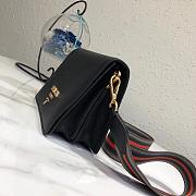 PRADA LEATHER SHOULDER BAG 1BD102 SIZE 20×14×5 CM - 3