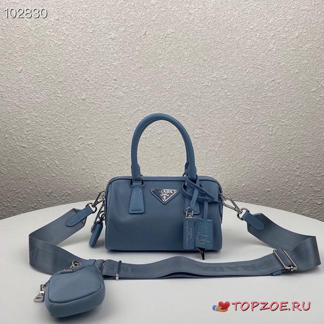 Prada Re-Edition 2005 Nylon Bag Blue 1BB846 SIZE 20 x 11.5 x 11cm - 1