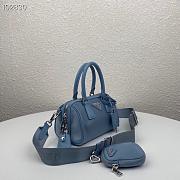 Prada Re-Edition 2005 Nylon Bag Blue 1BB846 SIZE 20 x 11.5 x 11cm - 4