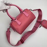 Prada Re-Edition 2005 Nylon Bag Pink 1BB846 Size 20 x 11.5 x 11cm - 6