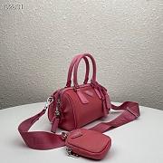 Prada Re-Edition 2005 Nylon Bag Pink 1BB846 Size 20 x 11.5 x 11cm - 4