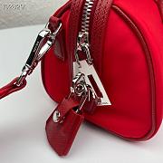 Prada Re-Edition 2005 Nylon Bag Red 1BB846 Size 20 x 11.5 x 11cm - 5