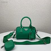 Prada Re-Edition 2005 Nylon Bag Green 1BB846 Size 20 x 11.5 x 11cm - 1