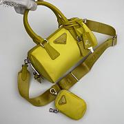 Prada Re-Edition 2005 Nylon Bag Yellow 1BB846 Size 20 x 11.5 x 11cm - 6