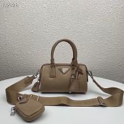 Prada Re-Edition 2005 Nylon Bag Beige 1BB846 Size 20 x 11.5 x 11cm - 1