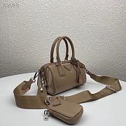 Prada Re-Edition 2005 Nylon Bag Beige 1BB846 Size 20 x 11.5 x 11cm - 4