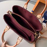 LOUIS VUITON SOUFFLOT BB M44815 SIZE 29 × 19 × 10 cm - 4