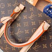 LOUIS VUITON SOUFFLOT MM M44816 SIZE 35 × 24 × 15cm - 5