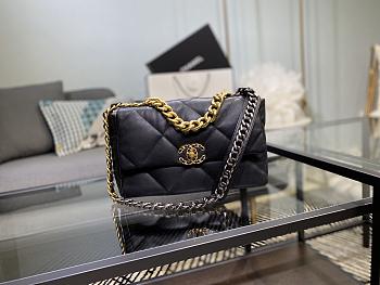 CHANEL 19 LARGE HANDBAG AS1161 SIZE 30×20×10 CM