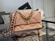 CHANEL 19 LARGE HANDBAG BROWN AS1161 SIZE 30×20×10 CM - 3