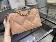 CHANEL 19 LARGE HANDBAG BROWN AS1161 SIZE 30×20×10 CM - 2