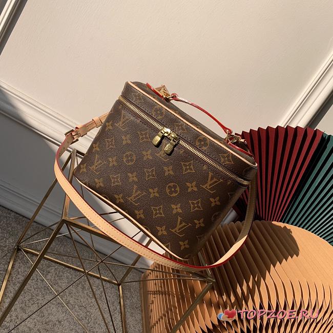 LOUIS VUITON NICE BB M42265 SIZE 24 x 14 x 17 CM - 1