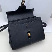  CELINE SMALL 16 BAG BLACK 188003 SIZE 23 x 19 x 10.5 CM - 5