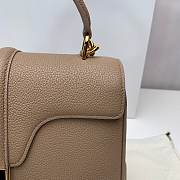 CELINE SMALL 16 BAG BROWN 188003 SIZE 23 x 19 x 10.5 CM - 3