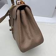 CELINE SMALL 16 BAG BROWN 188003 SIZE 23 x 19 x 10.5 CM - 2