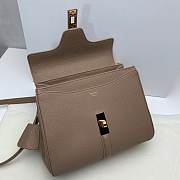 CELINE SMALL 16 BAG BROWN 188003 SIZE 23 x 19 x 10.5 CM - 5
