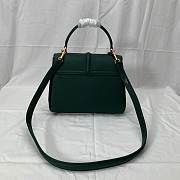 CELINE SMALL 16 BAG GREEN 188003 SIZE 23 x 19 x 10.5 CM - 6