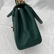 CELINE SMALL 16 BAG GREEN 188003 SIZE 23 x 19 x 10.5 CM - 5
