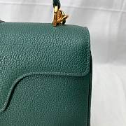 CELINE SMALL 16 BAG GREEN 188003 SIZE 23 x 19 x 10.5 CM - 4