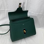 CELINE SMALL 16 BAG GREEN 188003 SIZE 23 x 19 x 10.5 CM - 2