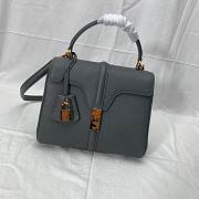 CELINE SMALL 16 BAG GREY 188003 SIZE 23 x 19 x 10.5 CM - 1