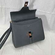 CELINE SMALL 16 BAG GREY 188003 SIZE 23 x 19 x 10.5 CM - 3