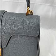 CELINE SMALL 16 BAG GREY 188003 SIZE 23 x 19 x 10.5 CM - 2