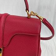 CELINE SMALL 16 BAG RED 188003 SIZE 23 x 19 x 10.5 CM - 6