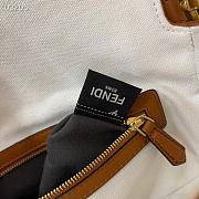 FENDI BAGUETTE FF BAG WHITE 8BR600  - 2