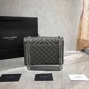 ENVELOPE MEDIUM BAG GRAY 600185 SIZE 24 × 17.5 × 6cm - 4