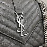 ENVELOPE MEDIUM BAG GRAY 600185 SIZE 24 × 17.5 × 6cm - 5