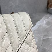 ENVELOPE SMALL BAG WHITE 600195 SIZE 21 × 13 × 6 CM - 6