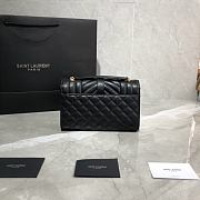 ENVELOPE SMALL BAG BLACK 600195 SIZE 21 × 13 × 6 CM - 6