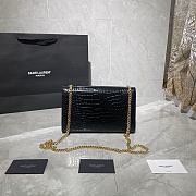 KATE MEDIUM IN CROCODILE PATTERN 354119 SIZE 24 x 14.5 x 5.5 CM - 6