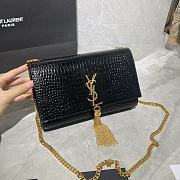 KATE MEDIUM IN CROCODILE PATTERN 354119 SIZE 24 x 14.5 x 5.5 CM - 5