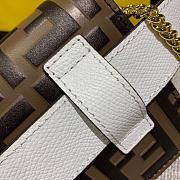 FENDI BELT BAG WHITE 8BM005 SIZE 18 x 4 x 11 CM - 6