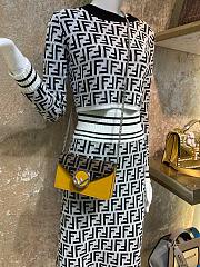 FENDI BELT BAG YELLOW 8BM005 SIZE 18 x 4 x 11 CM - 5